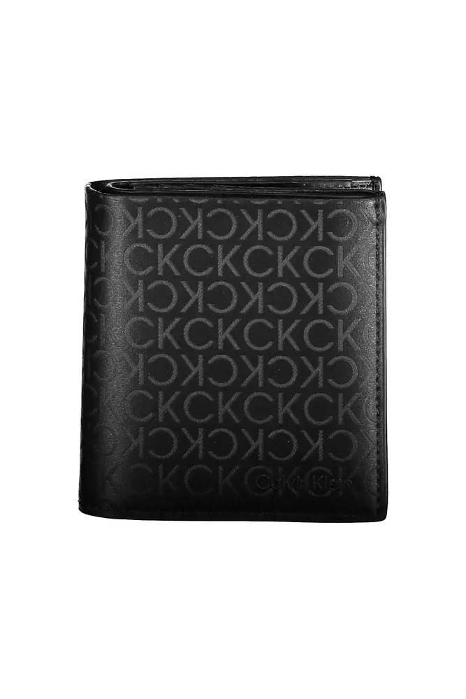 Calvin Klein Black Polyester Men Wallet - Arichezz.store