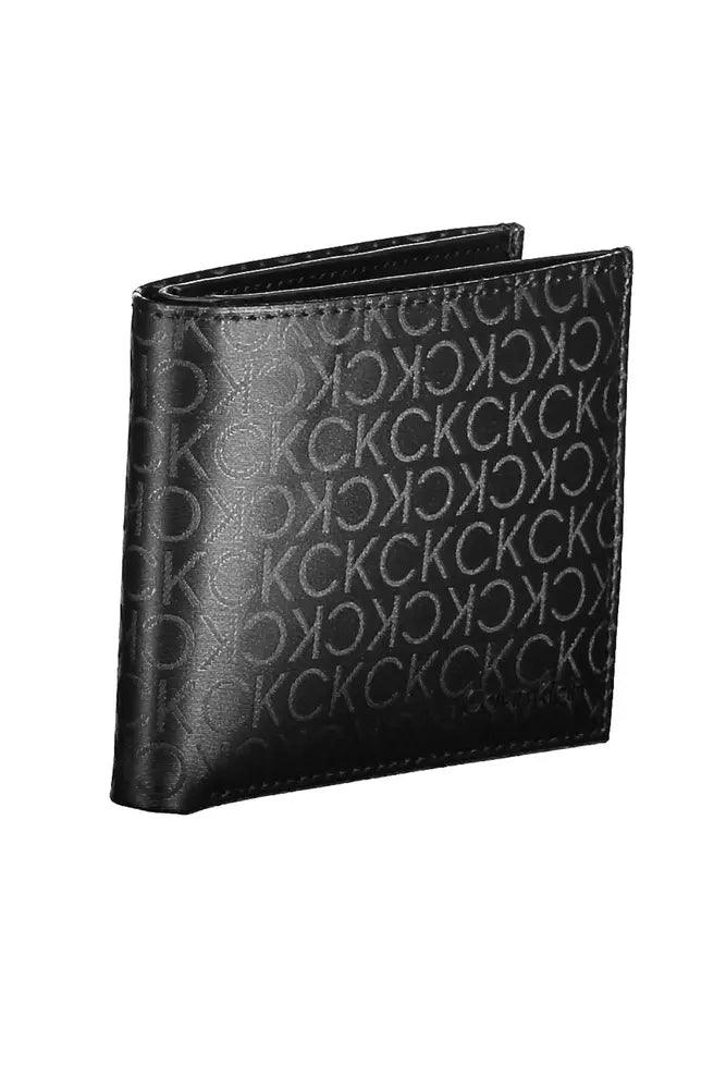 Calvin Klein Black Polyester Men Wallet - Arichezz.store