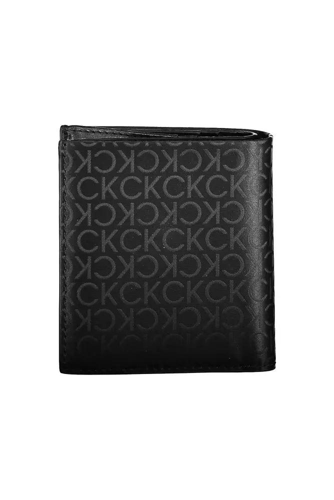 Calvin Klein Black Polyester Men Wallet - Arichezz.store