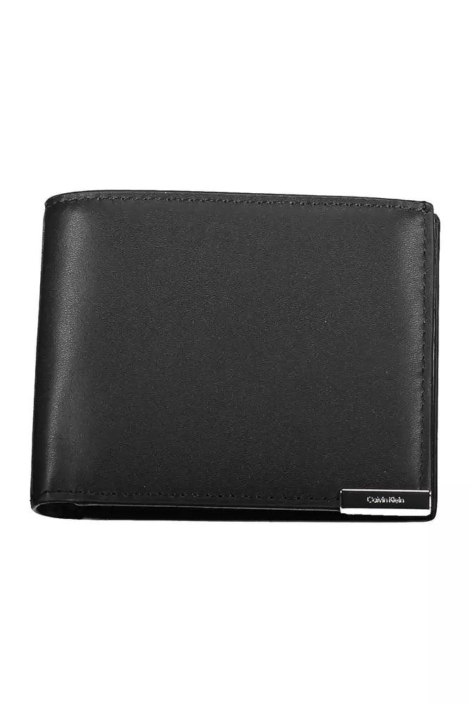 Calvin Klein Black Polyethylene Men Wallet - Arichezz.store