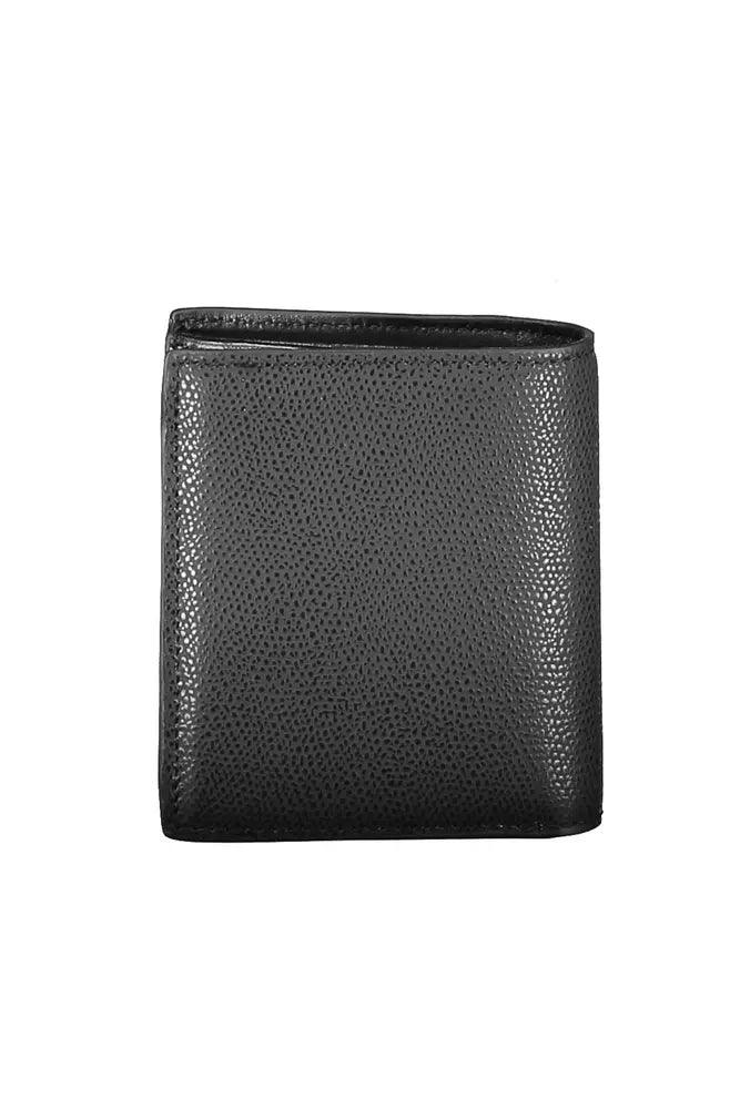 Tommy Hilfiger Black Leather Wallet for Men - Arichezz.store