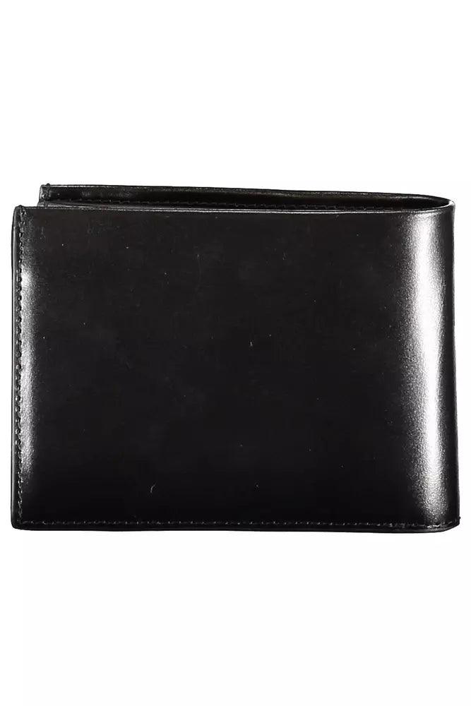 Calvin Klein Black Leather Men’s Wallet with RFID Protection - Arichezz.store