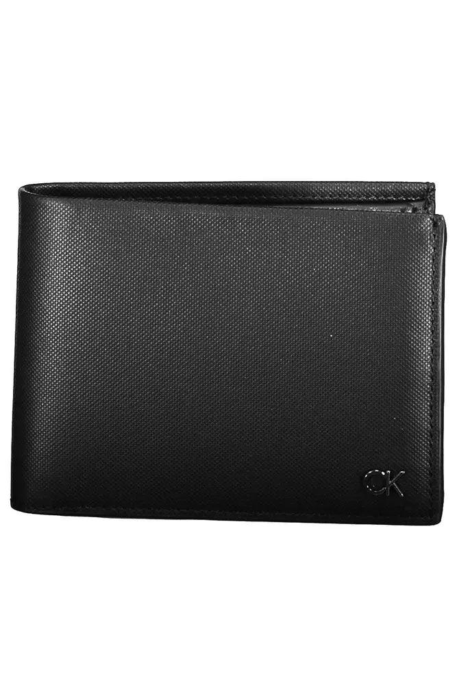 Calvin Klein Black Leather Wallet for Men - Arichezz.store