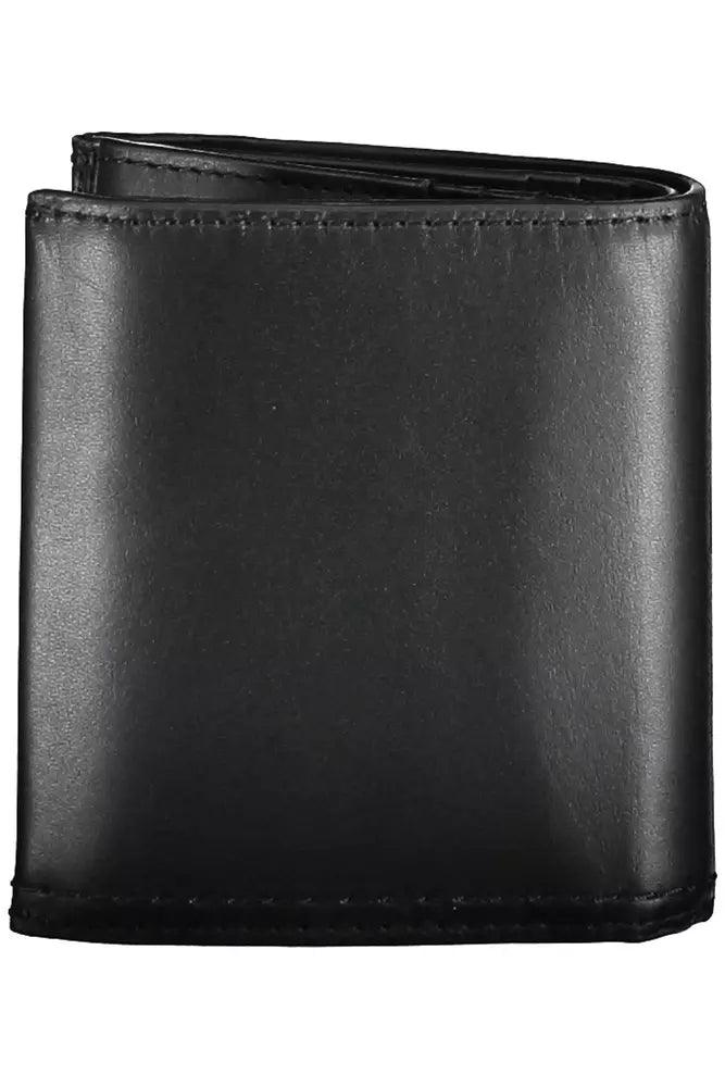 Calvin Klein Black Leather Men Wallet - Arichezz.store