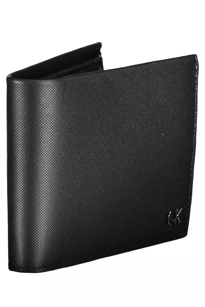 Calvin Klein Black Leather Wallet for Men - Arichezz.store