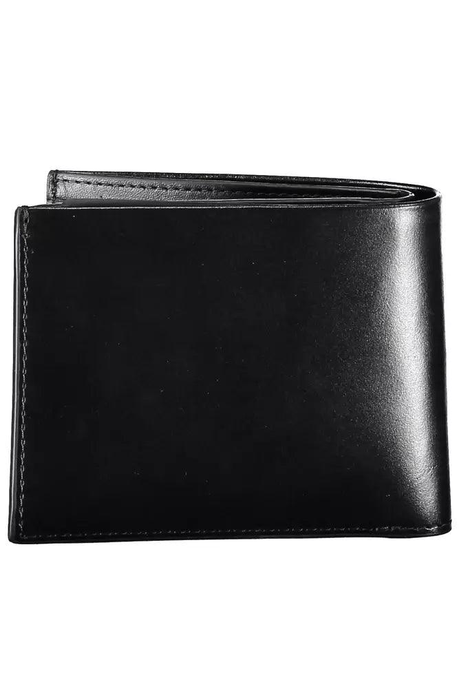 Calvin Klein Black Leather Men Wallet - Arichezz.store