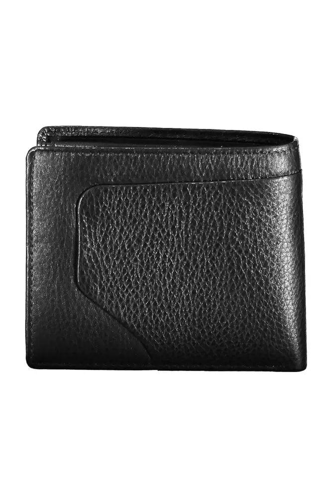 Piquadro Black Leather Men Wallet