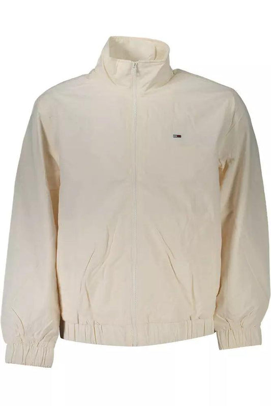 Tommy Hilfiger White Polyamide Men Jacket - Arichezz.store