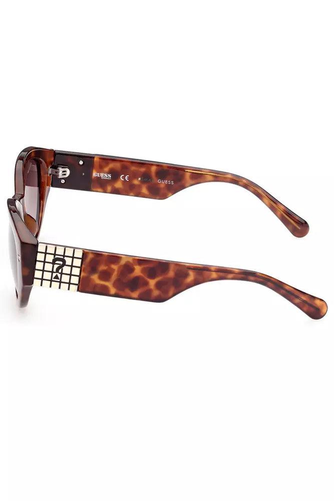 Guess Jeans Brown Injected Women Sunglass - Arichezz.store