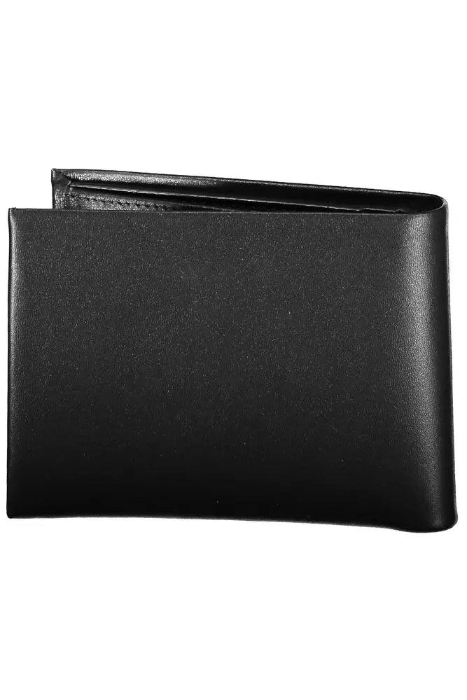 Calvin Klein Black Leather Men Wallet - Arichezz.store