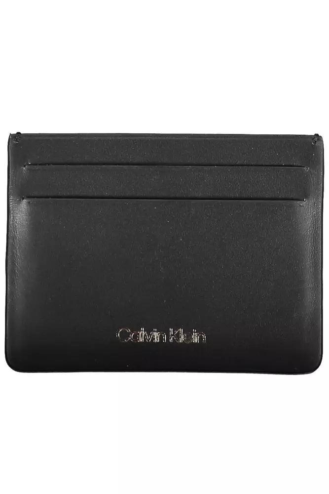 Calvin Klein Black Leather Mens Wallet - Arichezz.store