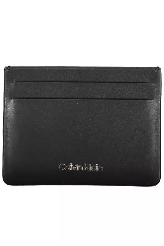 Calvin Klein Black Leather Mens Wallet - Arichezz.store