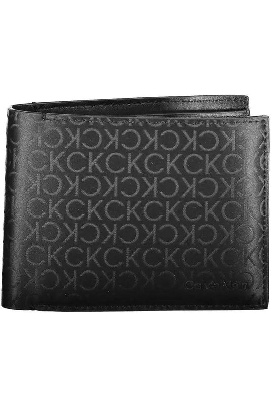 Calvin Klein Black Polyester Men's Wallet - Arichezz.store