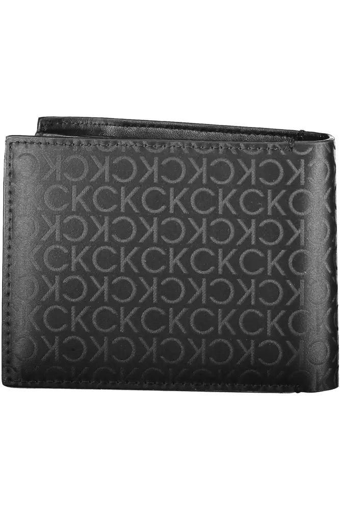 Calvin Klein Black Polyester Men's Wallet - Arichezz.store