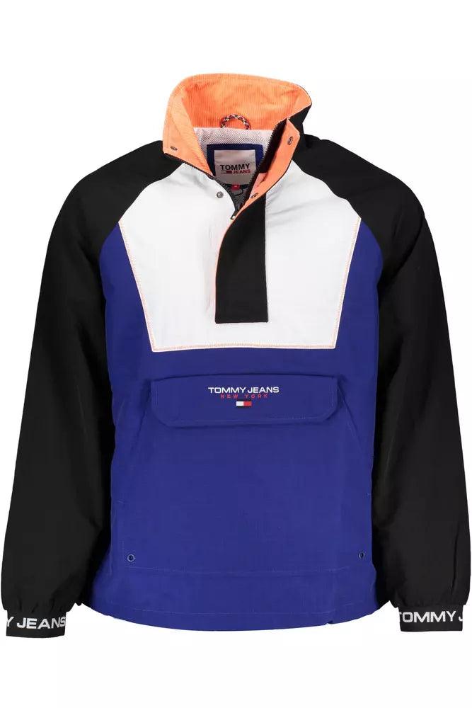 Tommy Hilfiger Blue Polyamide Men Jacket - Arichezz.store