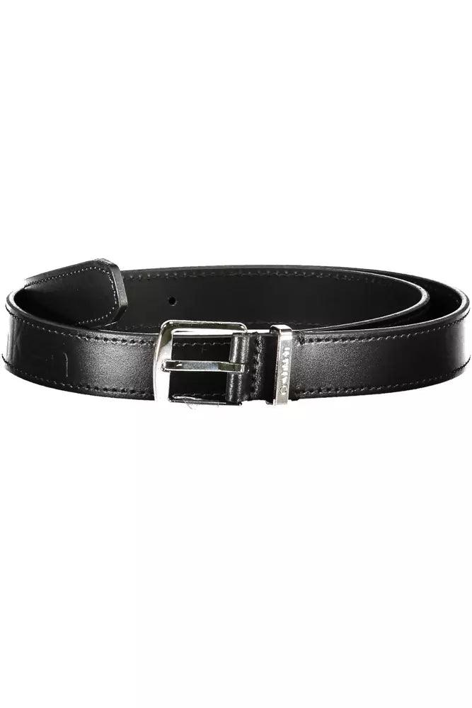 Calvin Klein Black Leather Women Belt - Arichezz.store