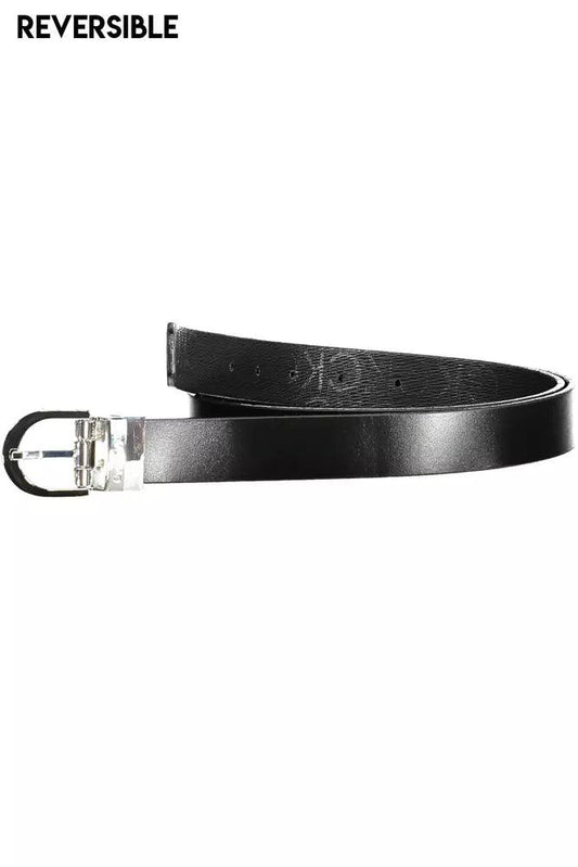 Calvin Klein Black Polyester Women Belt - Arichezz.store