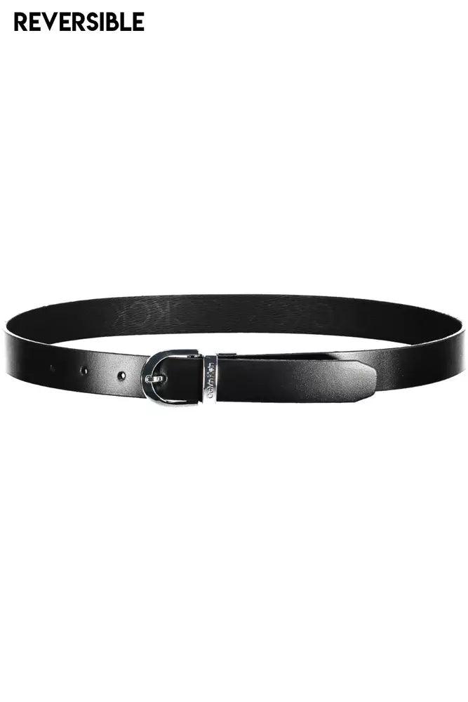 Calvin Klein Black Polyester Women Belt - Arichezz.store