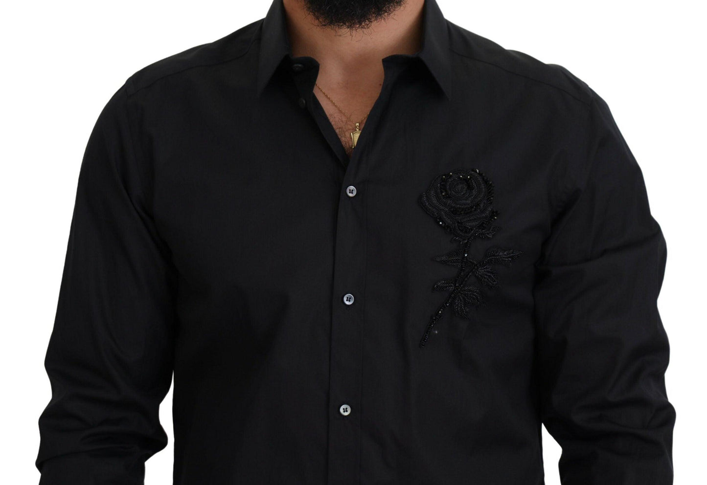 Dolce & Gabbana Elegant Slim Fit Formal Dress Shirt - Arichezz.store