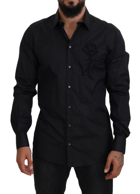 Dolce & Gabbana Elegant Slim Fit Formal Dress Shirt - Arichezz.store