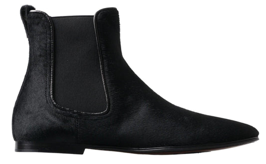 Dolce & Gabbana Elite Italian Leather Chelsea Boots - Arichezz.store