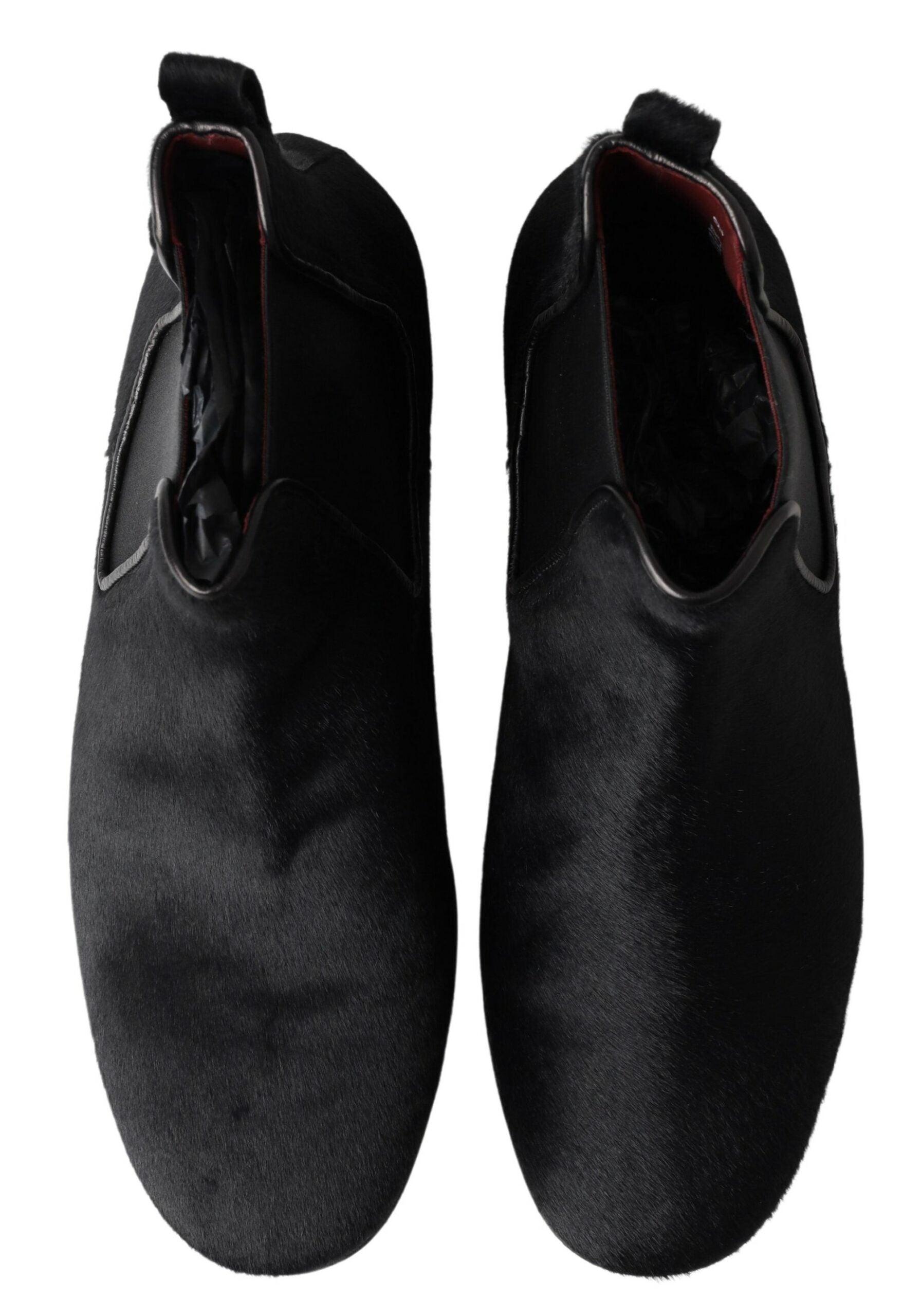 Dolce & Gabbana Elite Italian Leather Chelsea Boots - Arichezz.store