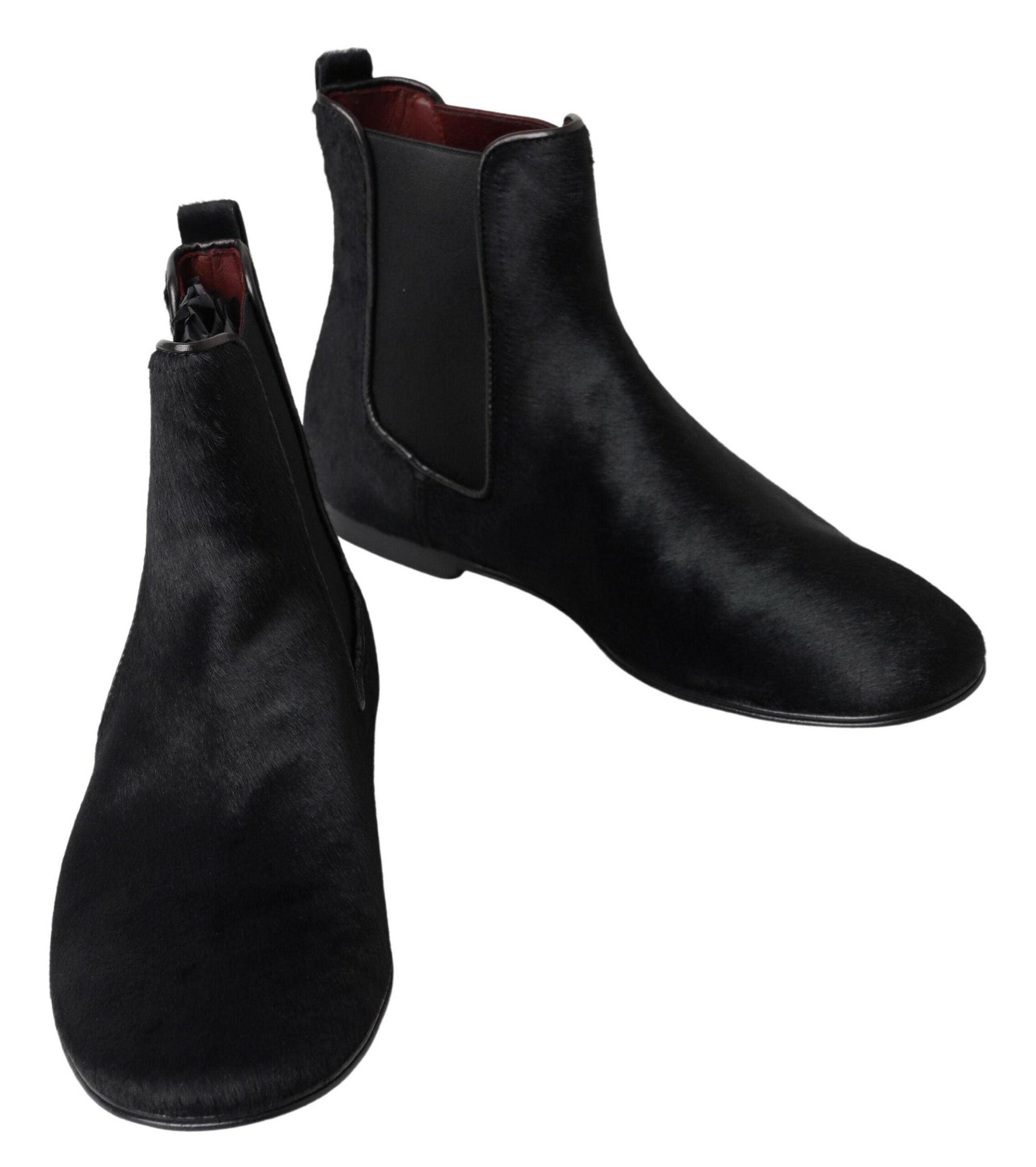 Dolce & Gabbana Elite Italian Leather Chelsea Boots - Arichezz.store