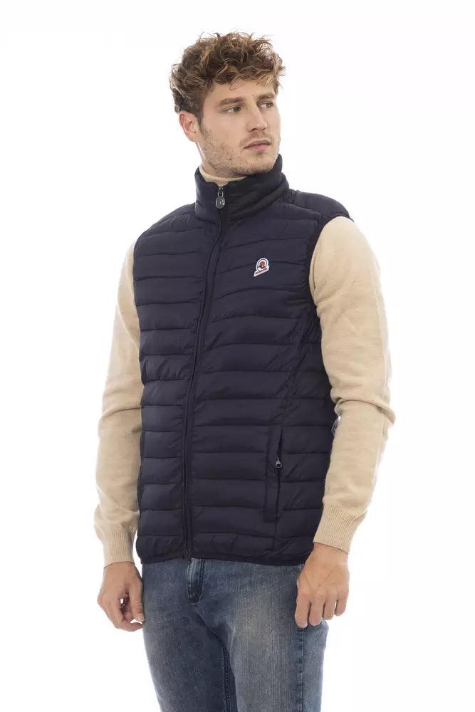 Invicta Blue Polyamide Men Vest - Arichezz.store