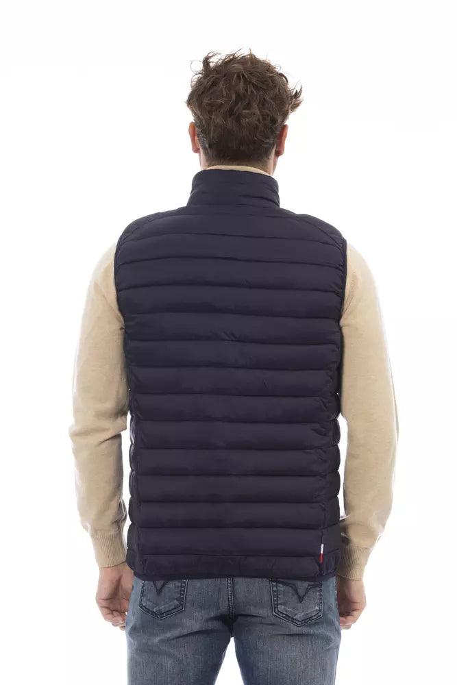 Invicta Blue Polyamide Men Vest - Arichezz.store