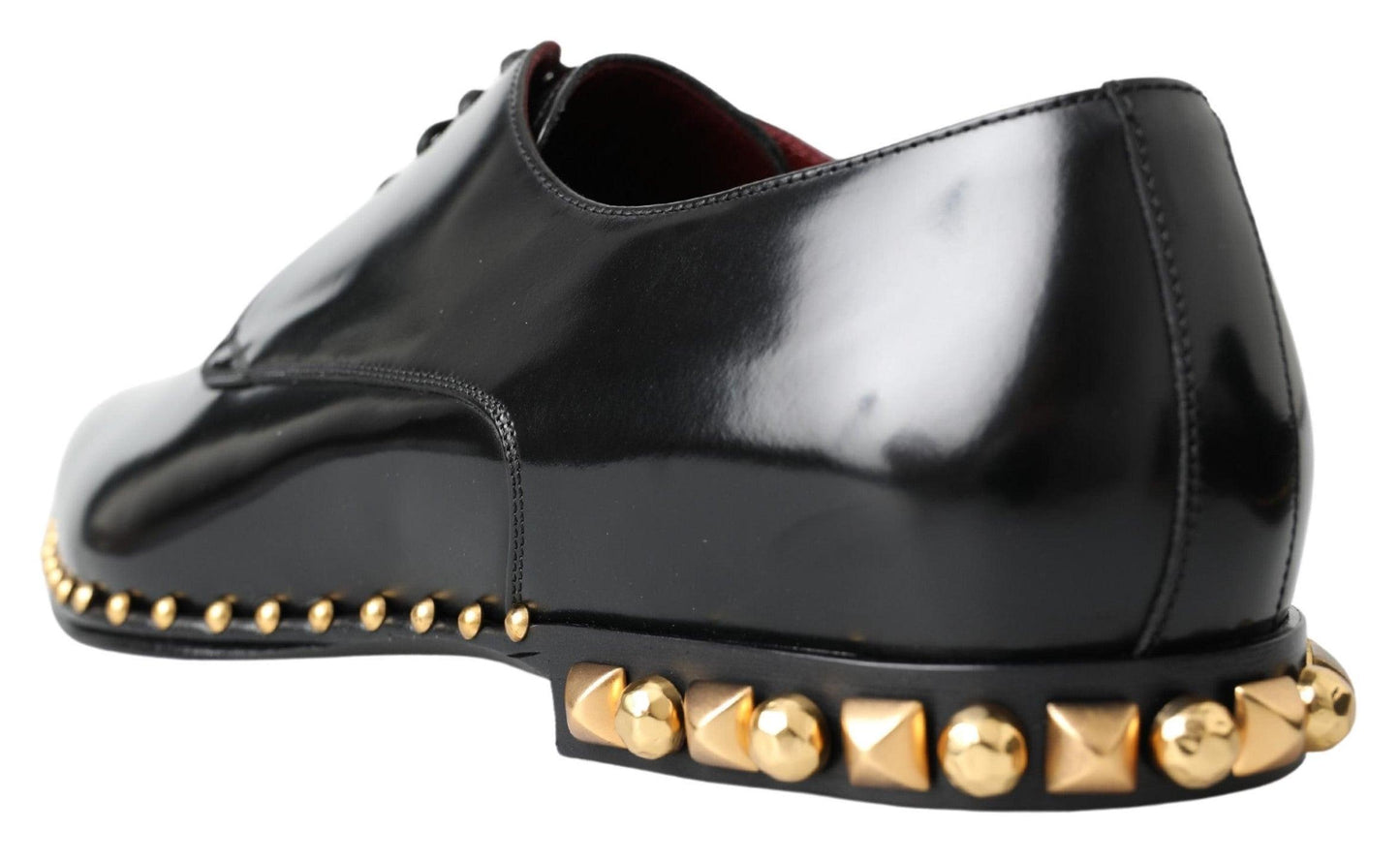 Dolce & Gabbana Elegant Studded Derby Formal Shoes - Arichezz.store