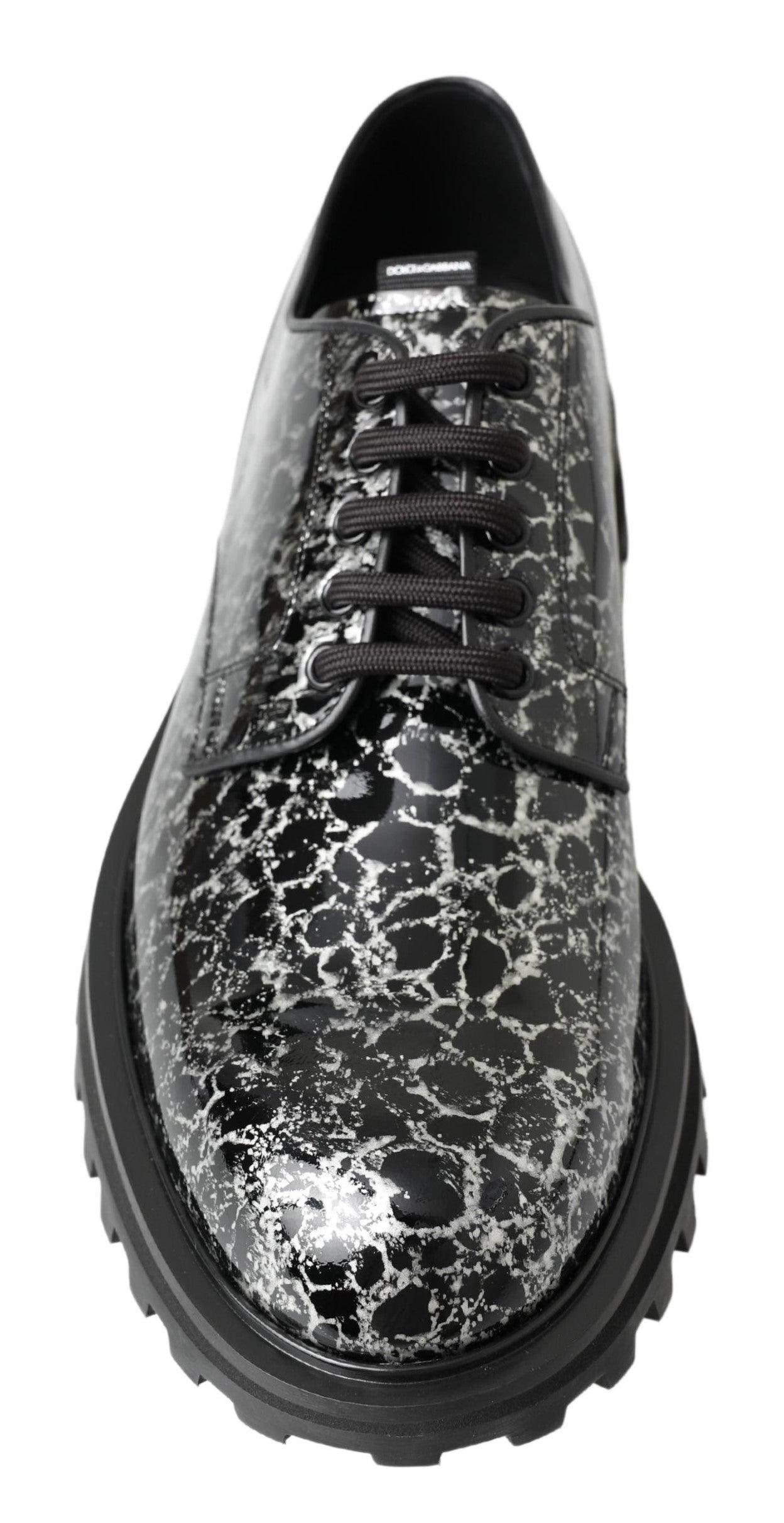 Dolce & Gabbana Sophisticated Two-Tone Derby Shoes - Arichezz.store