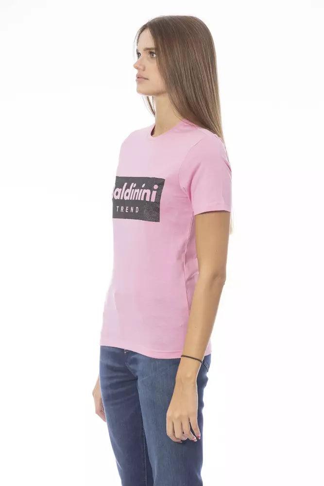 Baldinini Trend Multicolor Cotton Women T-Shirt - Arichezz.store