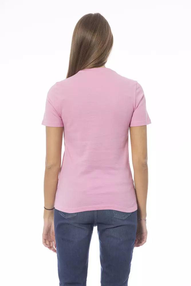 Baldinini Trend Multicolor Cotton Women T-Shirt - Arichezz.store