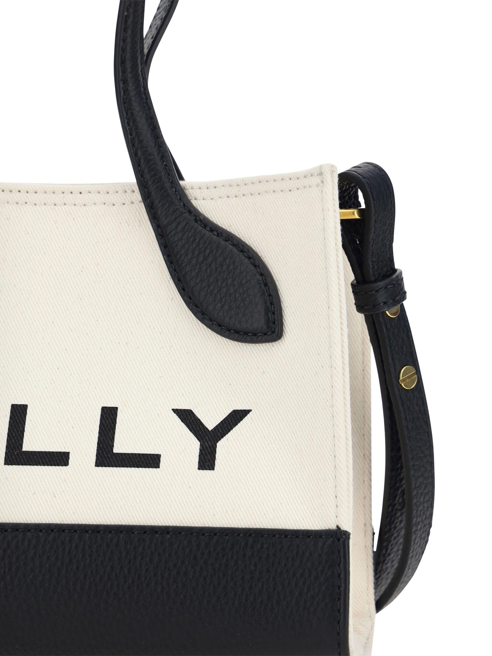 Bally Chic Contrast Mini Leather Handbag - Arichezz.store