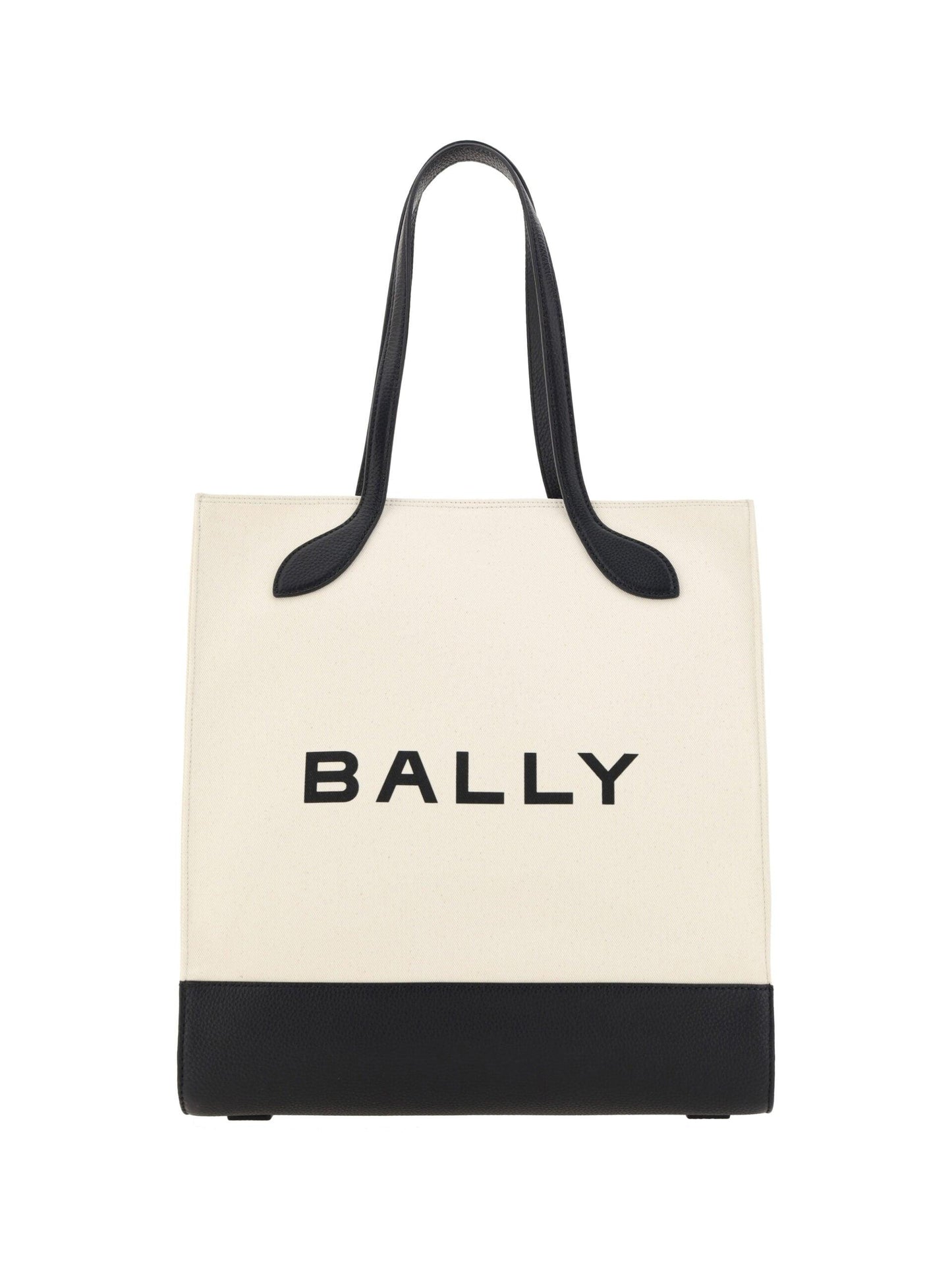 Bally Chic Monochrome Leather Tote Bag - Arichezz.store