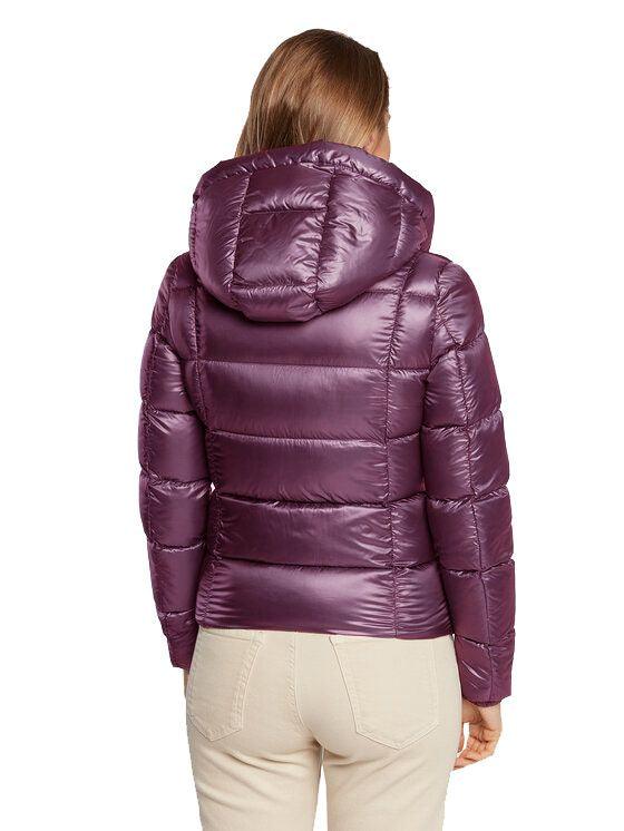 Elegant Light Purple Puffer Jacket - Arichezz.store