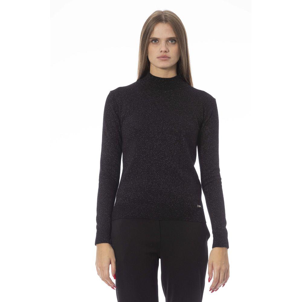 Baldinini Trend "Black Cashmere Women Sweater" - Arichezz.store