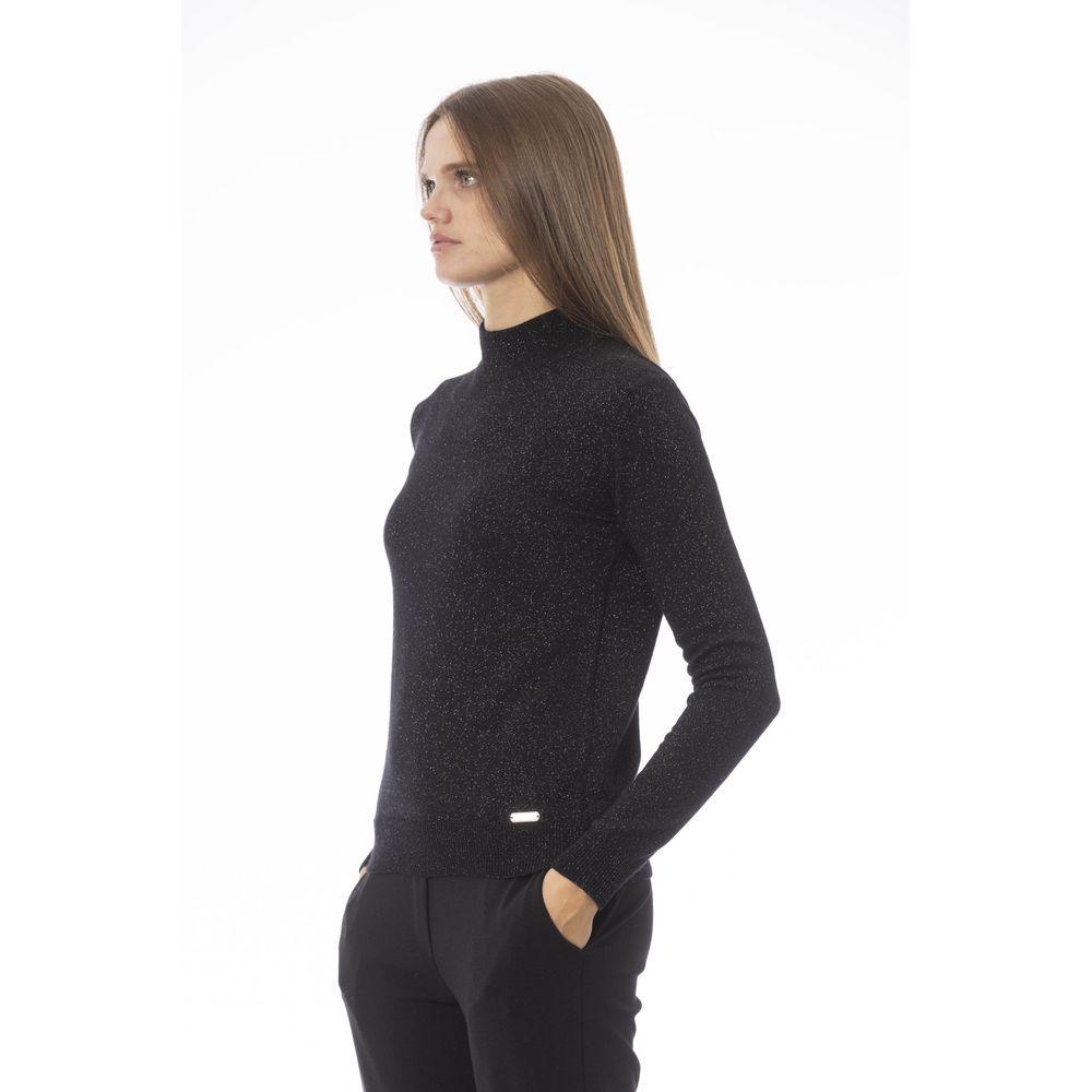 Baldinini Trend "Black Cashmere Women Sweater" - Arichezz.store