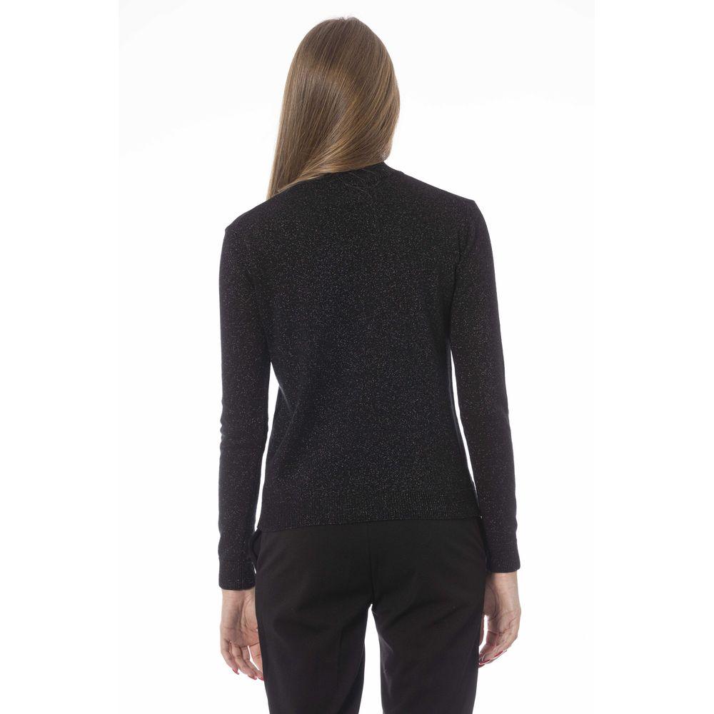 Baldinini Trend "Black Cashmere Women Sweater" - Arichezz.store