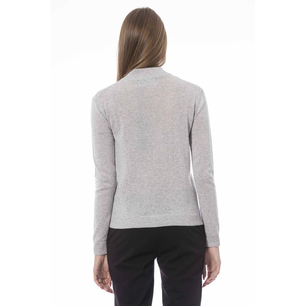 Baldinini Trend Gray Cashmere Women Sweater - Arichezz.store