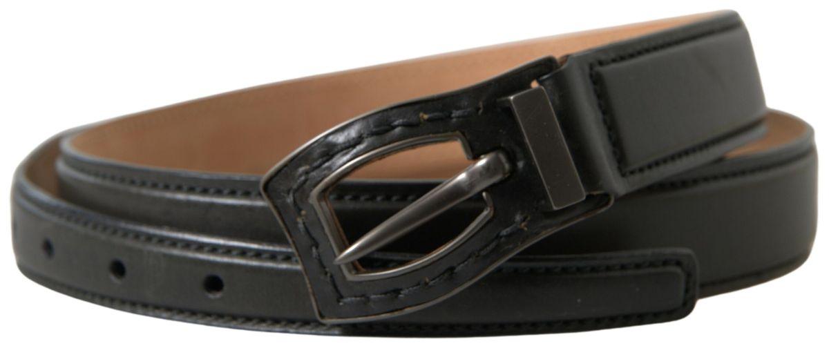 Ermanno Scervino Exquisite Italian Leather Belt with Metal Buckle - Arichezz.store