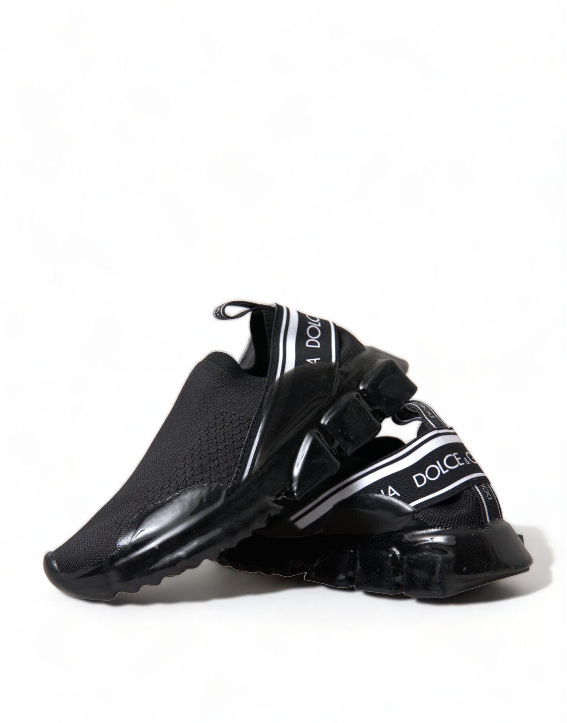 Dolce & Gabbana Chic Monochrome Sorrento Sneakers - Arichezz.store