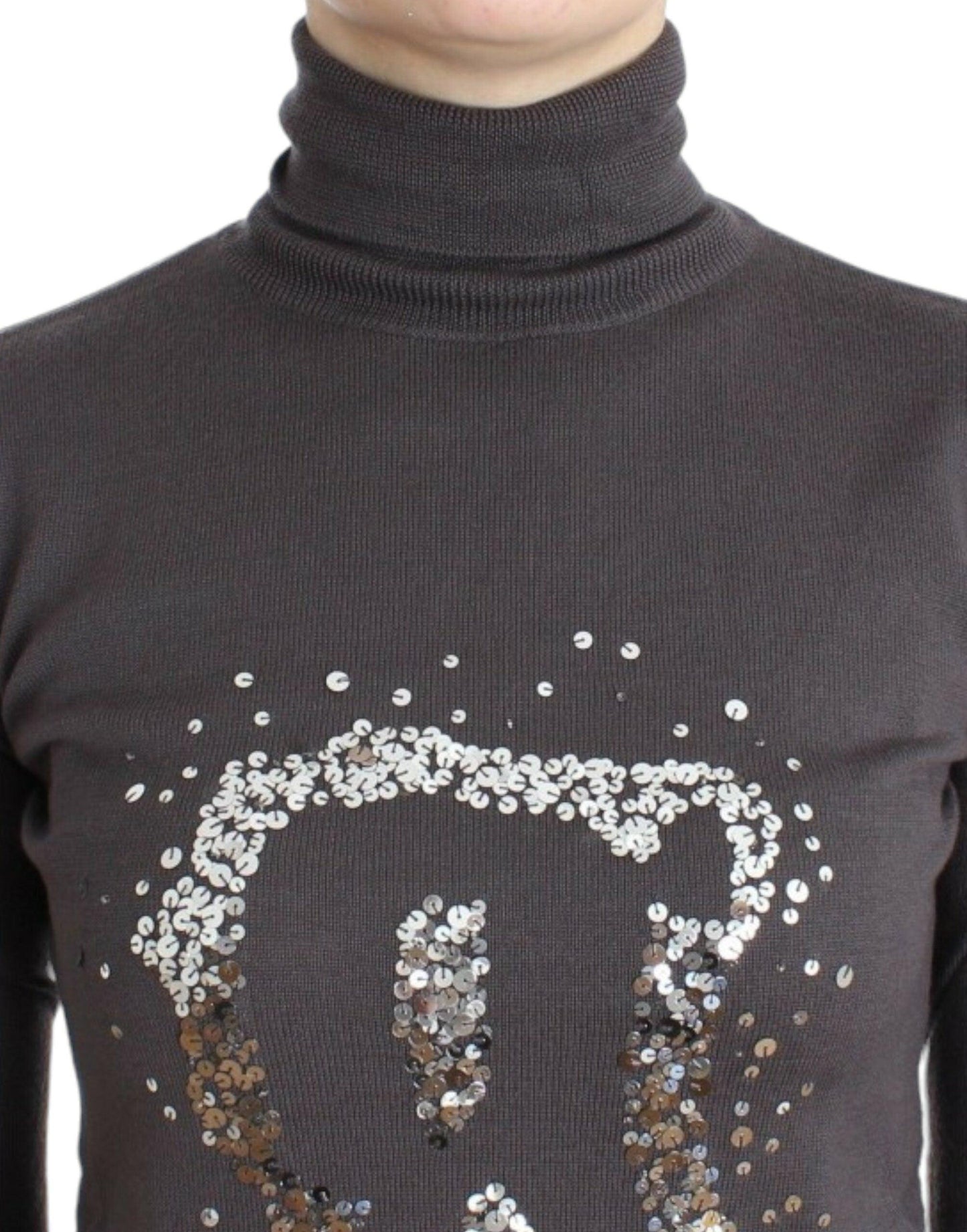 John Galliano Elegant Virgin Wool Turtleneck Sweater - Arichezz.store