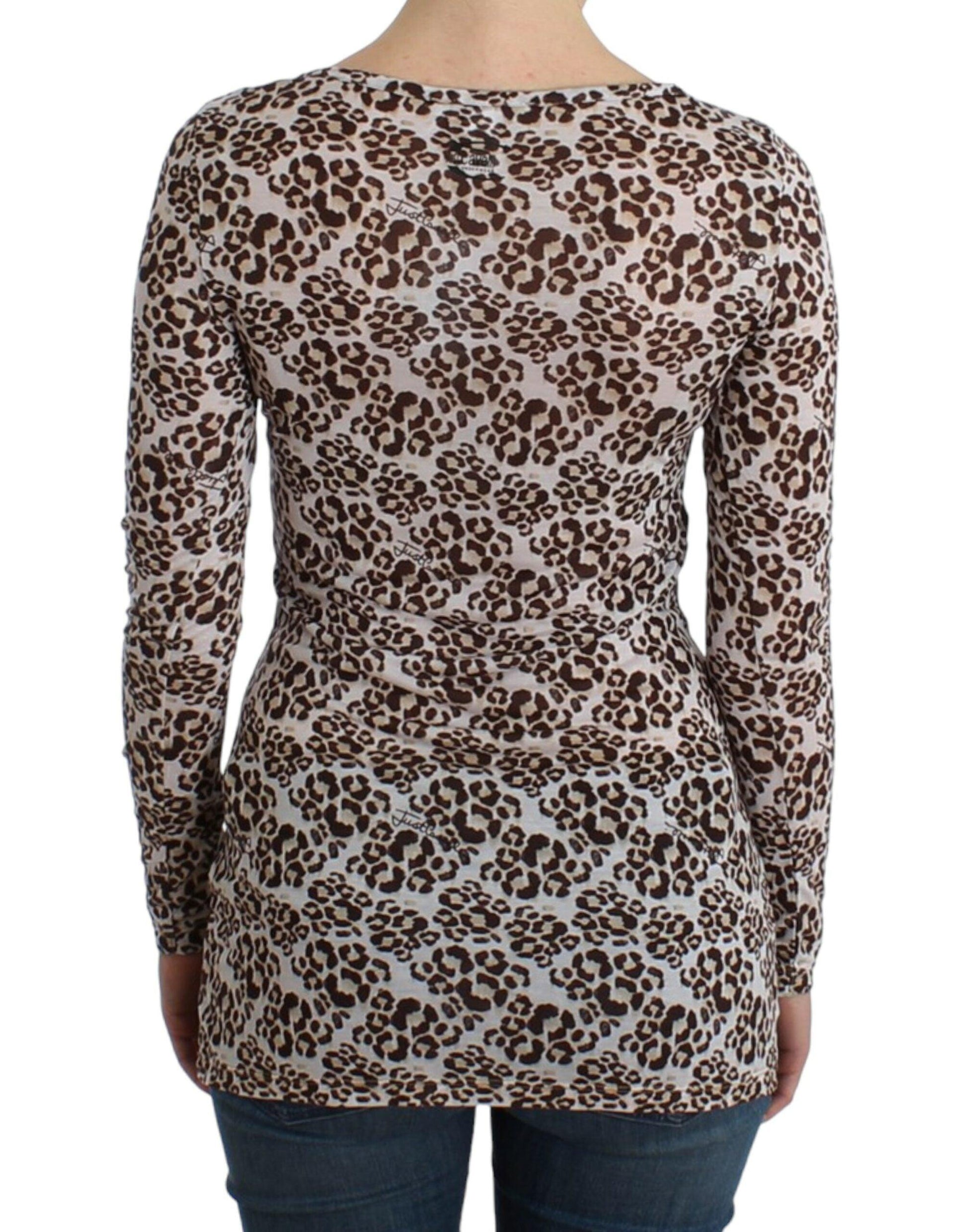 Cavalli Elegant Floral Lace Longsleeve Top - Arichezz.store