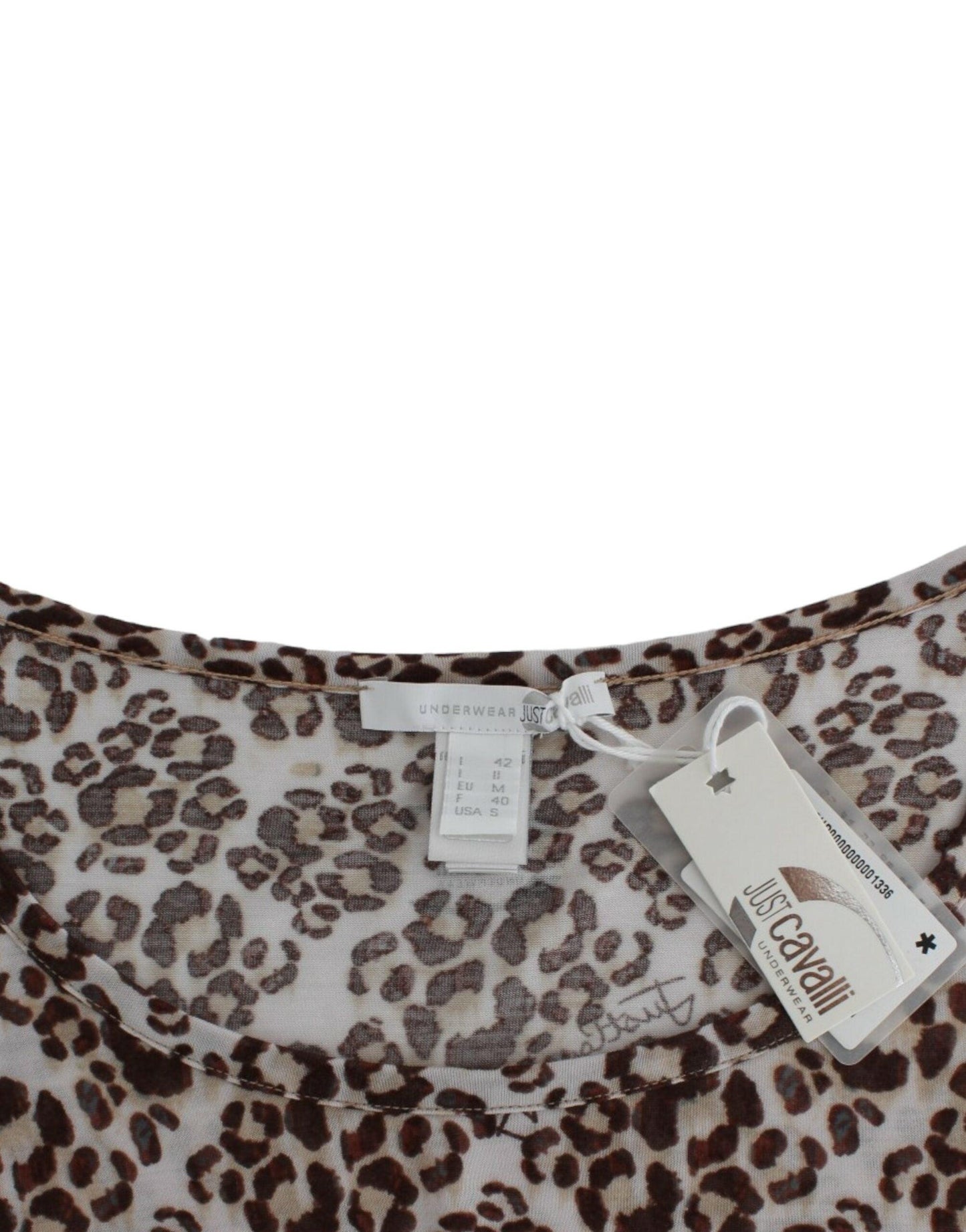 Cavalli Elegant Floral Lace Longsleeve Top - Arichezz.store