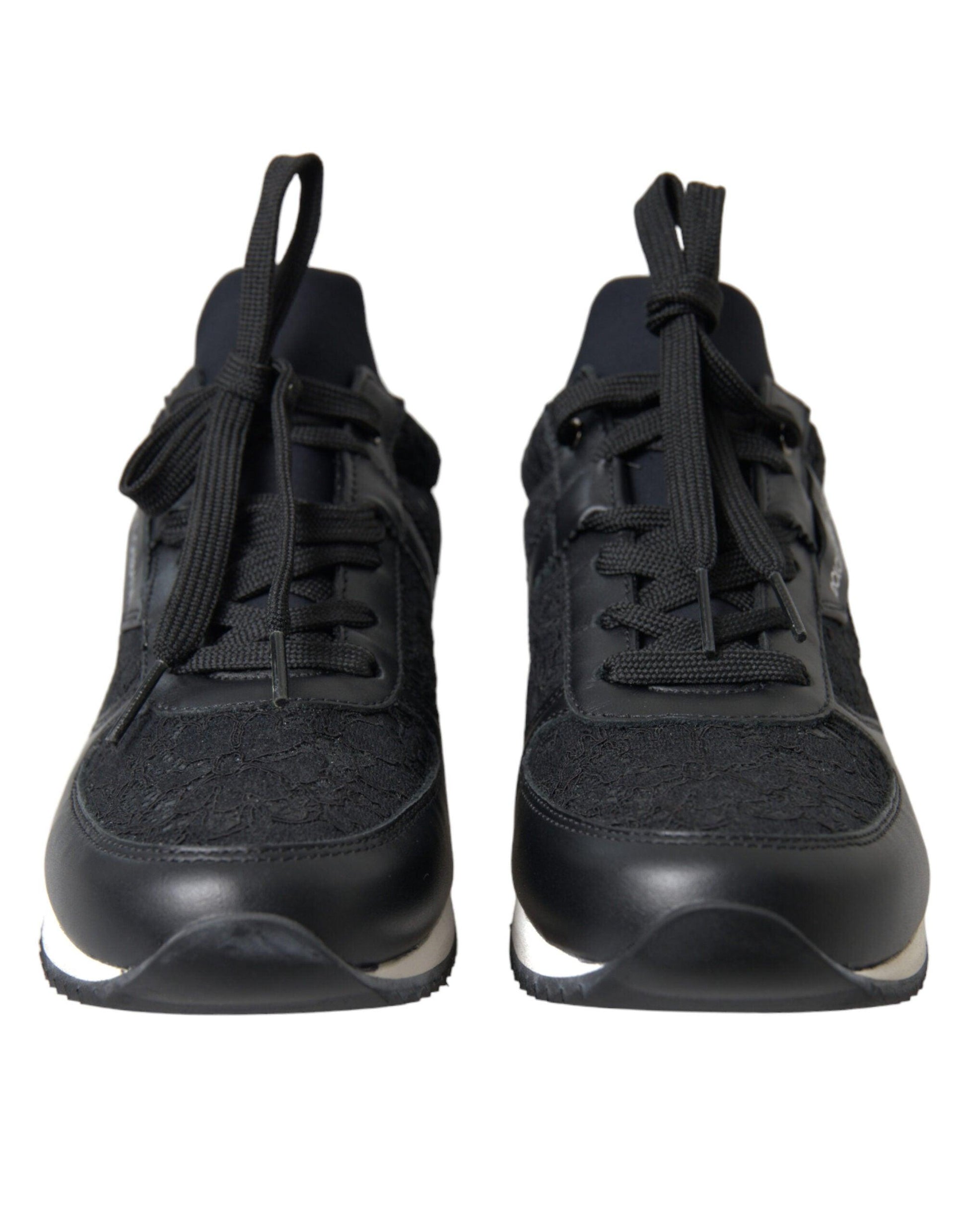 Dolce & Gabbana Elegant Black Classic Sneakers - Arichezz.store