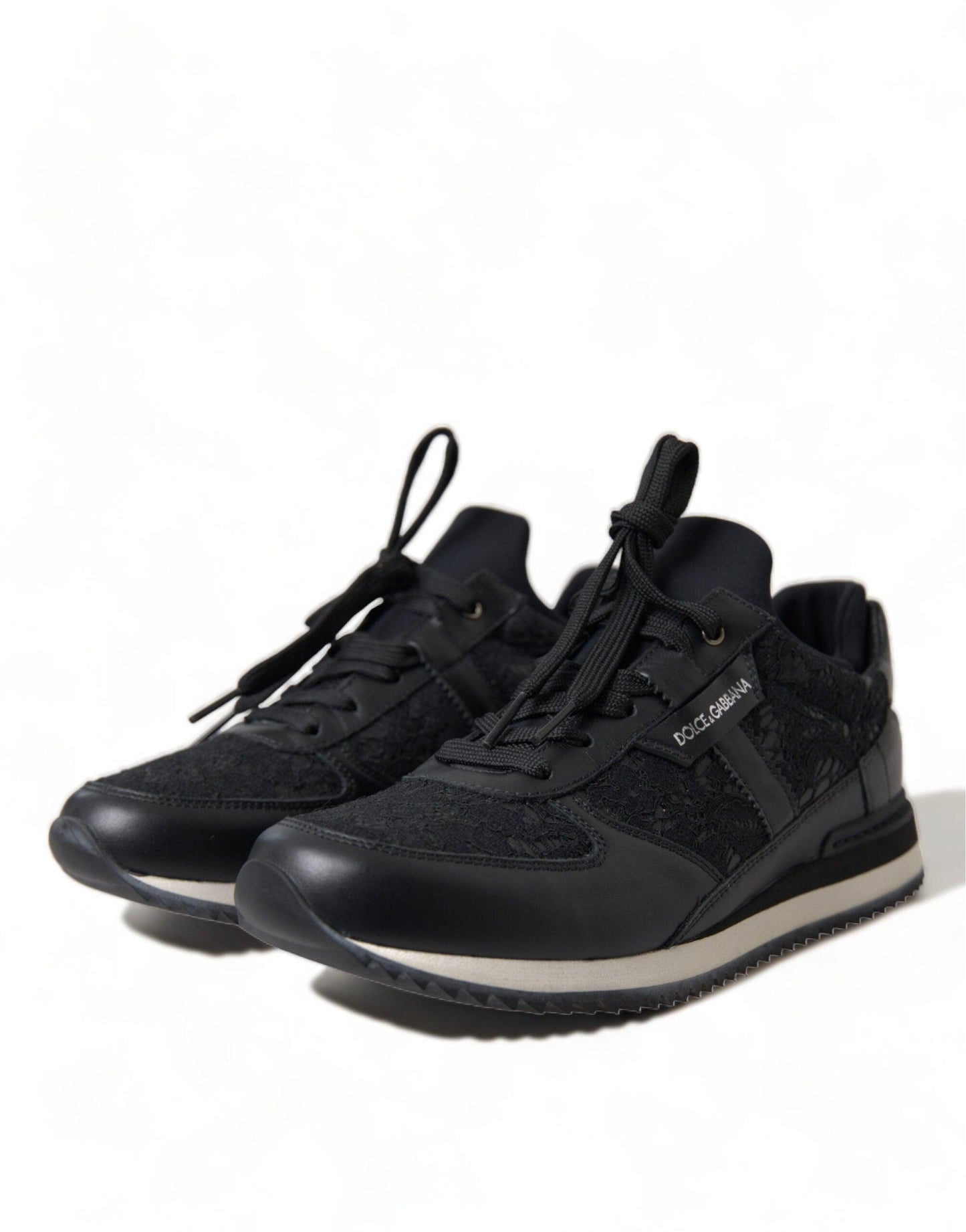 Dolce & Gabbana Elegant Black Classic Sneakers - Arichezz.store