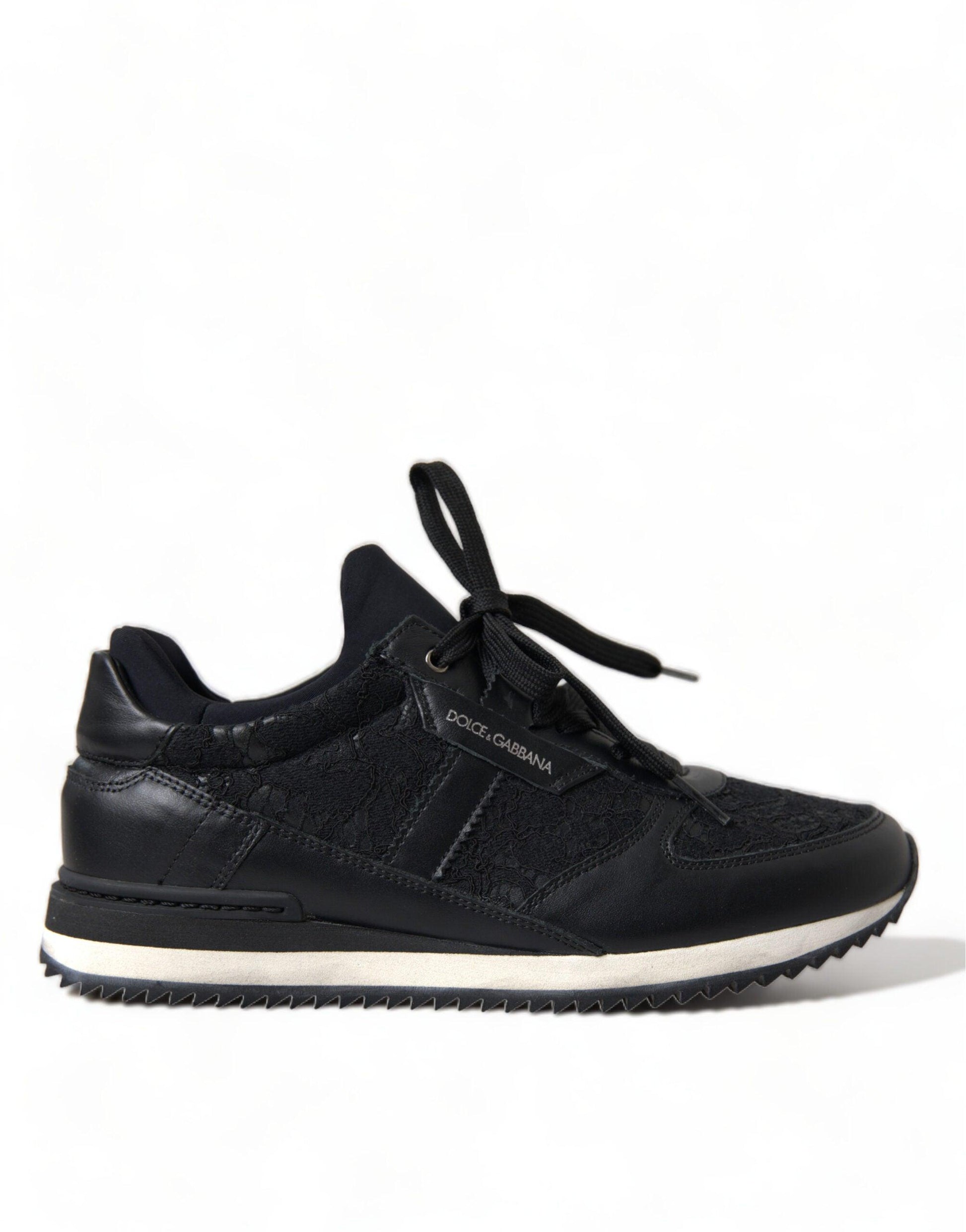 Dolce & Gabbana Elegant Black Classic Sneakers - Arichezz.store