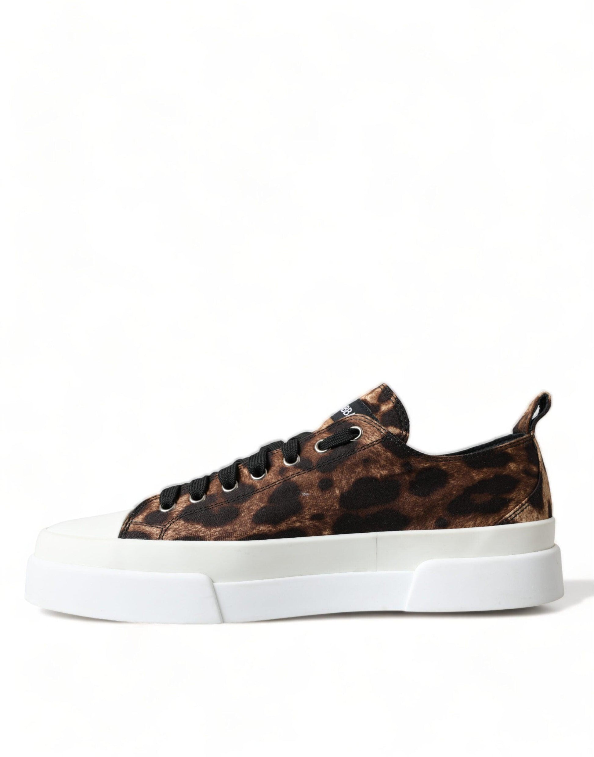 Dolce & Gabbana Elegant Leopard Print Casual Sneakers - Arichezz.store