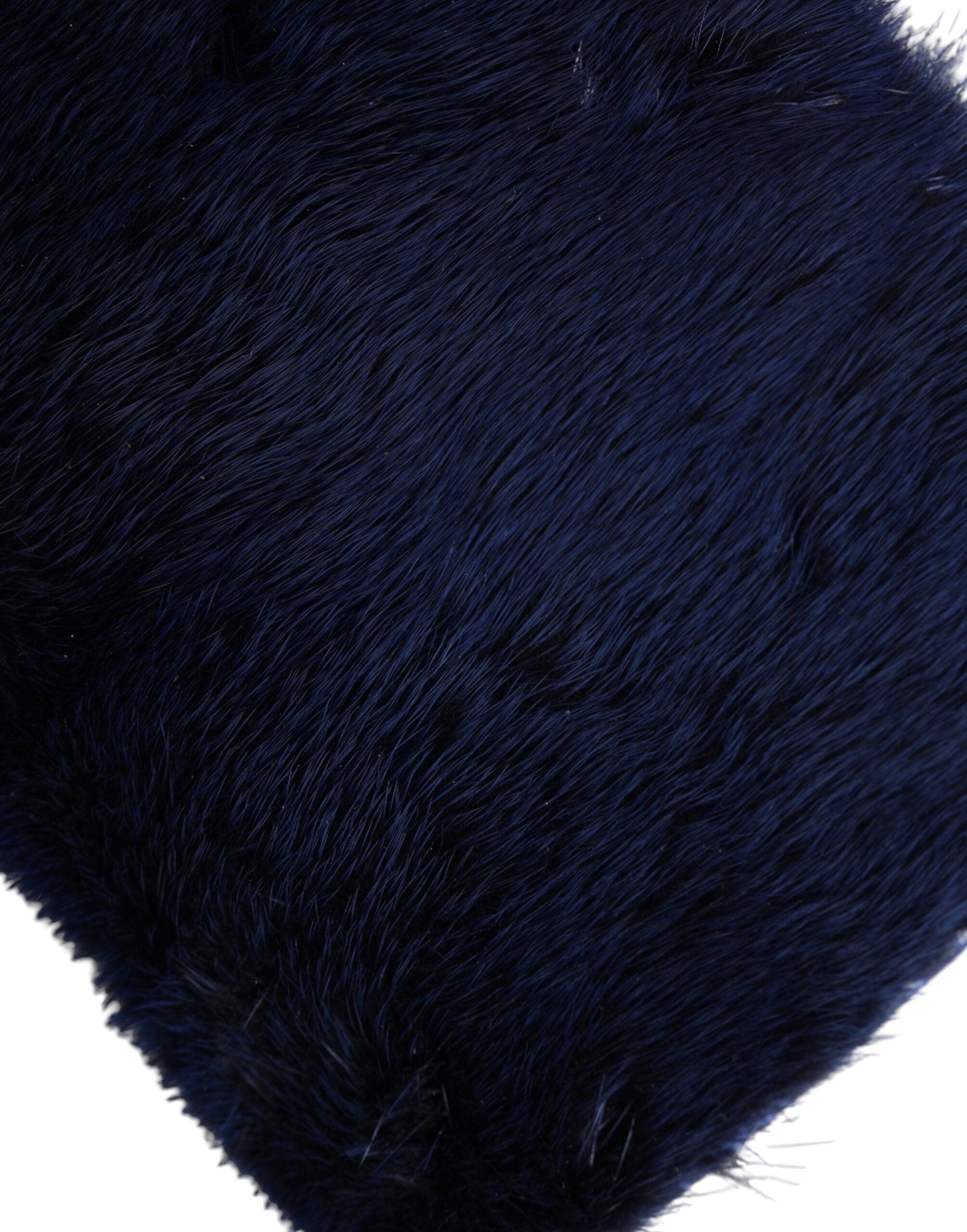 Dolce & Gabbana Exquisite Blue Mink Fur Shoulder Bag - Arichezz.store